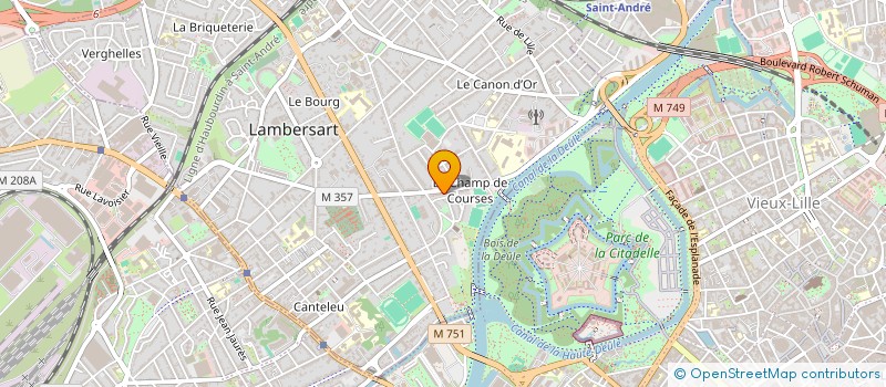 localisation de l'entreprise LE STOCK CHIC à LAMBERSART