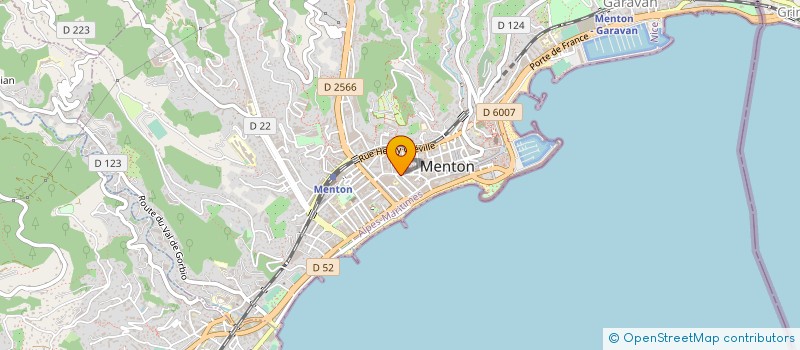 localisation de l'entreprise LE STORE  MENTON
