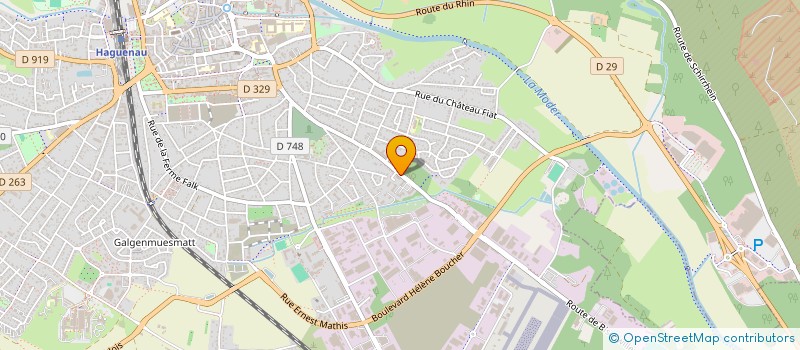 localisation de l'entreprise LE STORE  HAGUENAU