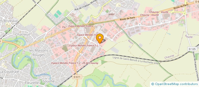 localisation de l'entreprise LE STORE NIORTAIS à NIORT