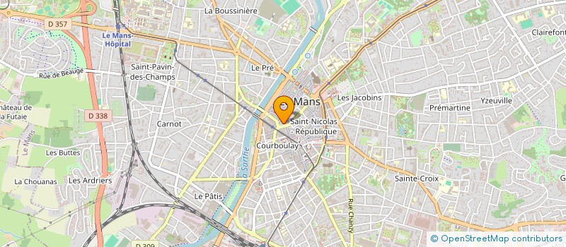 localisation de l'entreprise LE STROMBOLI à LE MANS