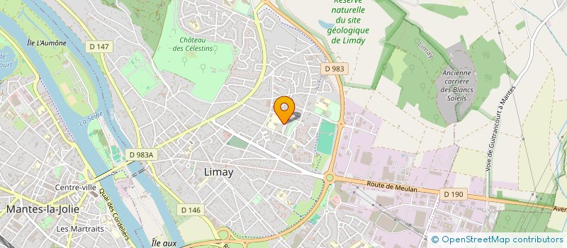 localisation de l'entreprise LE STUD'  LIMAY