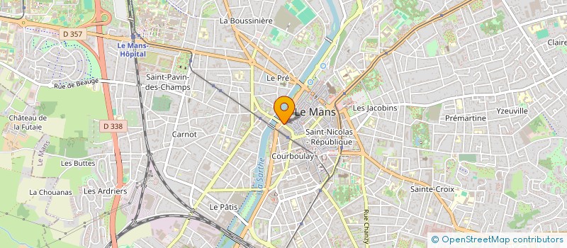 localisation de l'entreprise LE STUDIO 22 à LE MANS