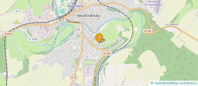 localisation de l'entreprise LE STUDIO à NEUFCHATEAU