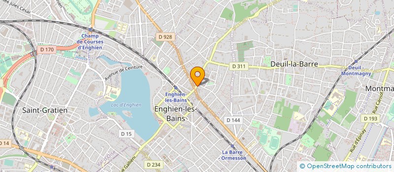 localisation de l'entreprise LE STUDIO  MONTMORENCY