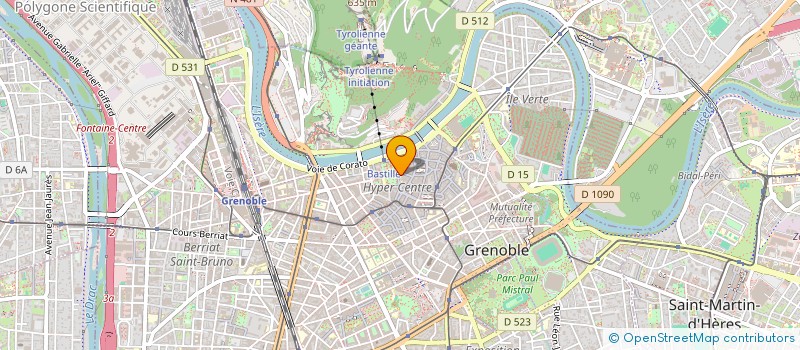 localisation de l'entreprise LE STUDIO à GRENOBLE