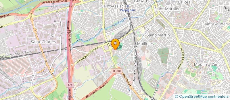 localisation de l'entreprise LE STUDIO à PERPIGNAN