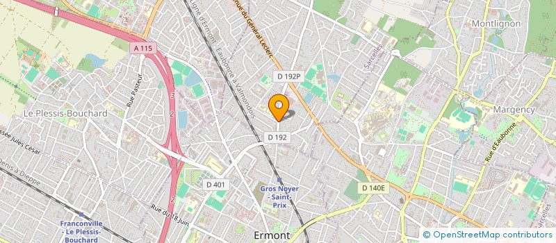 localisation de l'entreprise LE STUDIO à SAINT-PRIX