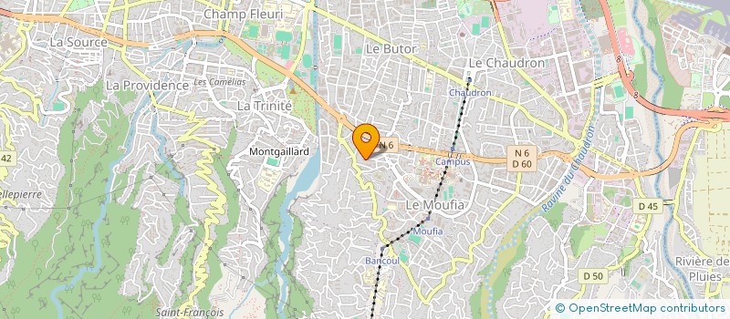 localisation de l'entreprise LE STUDIO à SAINT-DENIS