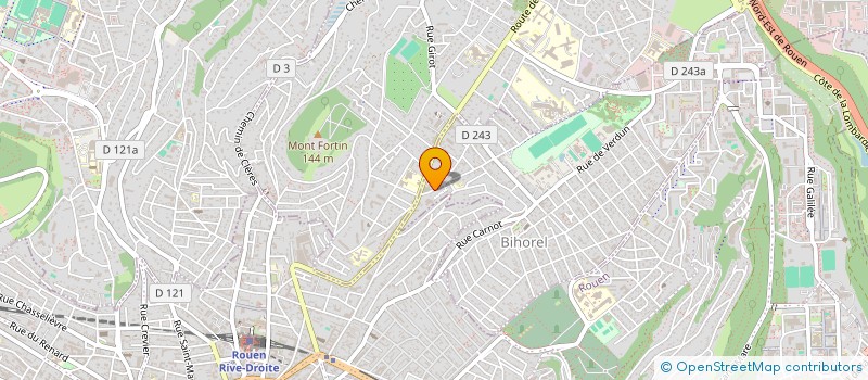 localisation de l'entreprise LE STUDIO  BIHOREL