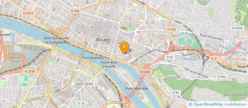 localisation de l'entreprise LE STUDIO  ROUEN