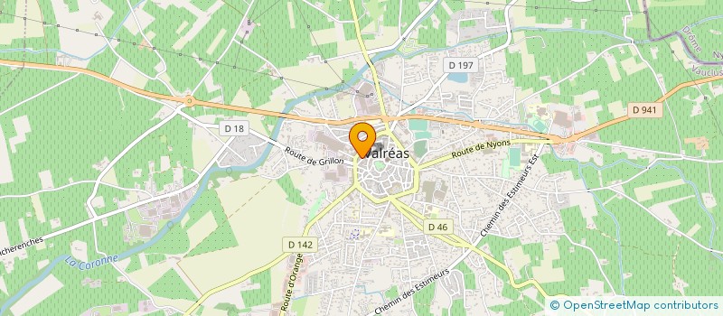 localisation de l'entreprise LE STUDIO BEAUTE LISA FARGIER à VALREAS