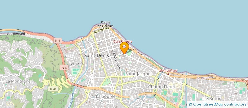 localisation de l'entreprise LE STUDIO BY M  SAINT-DENIS