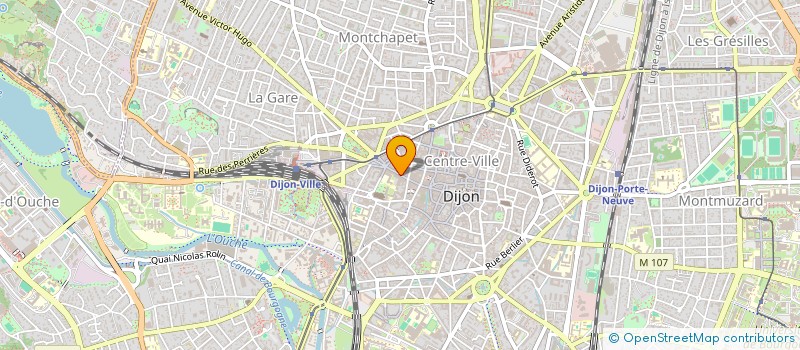 localisation de l'entreprise LE STUDIO - CREATIVE AGENCY  DIJON