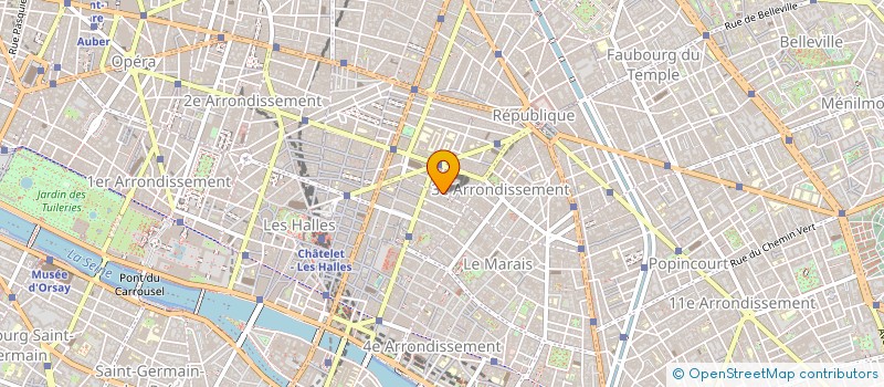 localisation de l'entreprise LE STUDIO D'IMAGES à PARIS