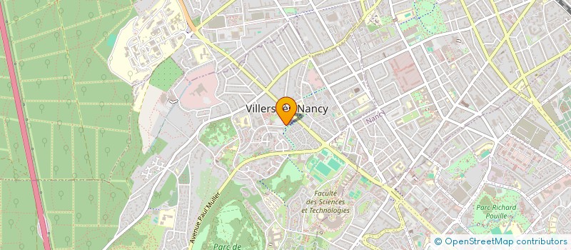 localisation de l'entreprise LE STUDIO DE CAMILLE  VILLERS-LES-NANCY