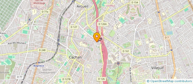 localisation de l'entreprise LE STUDIO DE LA MEDUSE à CACHAN