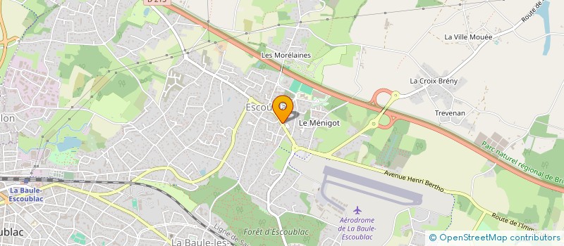 localisation de l'entreprise LE STUDIO DE MEL  LA BAULE-ESCOUBLAC