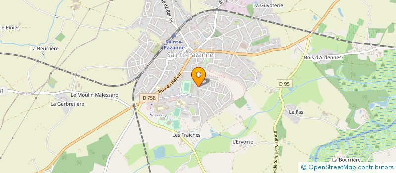 localisation de l'entreprise LE STUDIO DE RETZ à SAINTE-PAZANNE