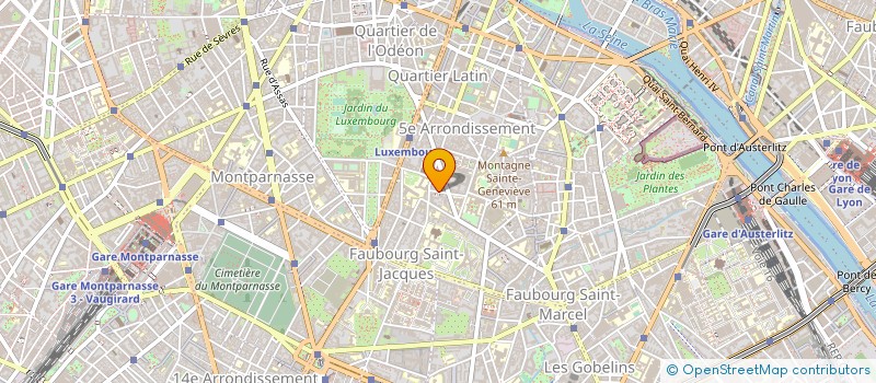 localisation de l'entreprise LE STUDIO DES URSULINES à PARIS