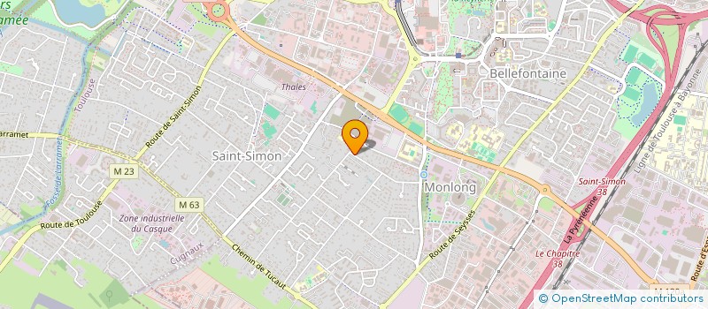 localisation de l'entreprise LE STUDIO DU RENARD  TOULOUSE