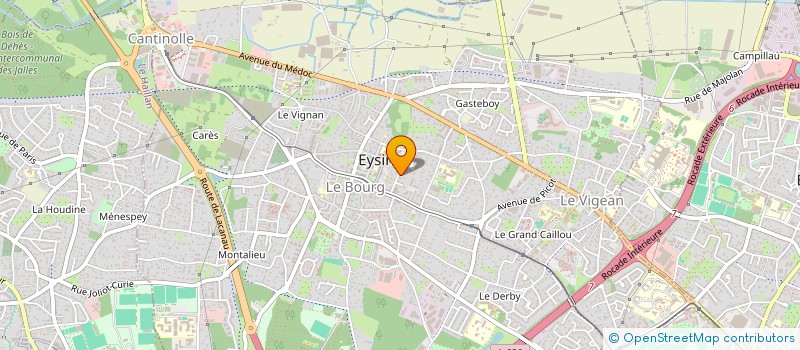 localisation de l'entreprise LE STUDIO M COIFFURE  EYSINES