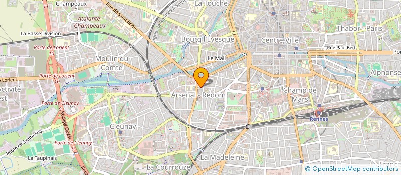 localisation de l'entreprise LE STUDIO PERSONNE N EST PARFAIT  RENNES