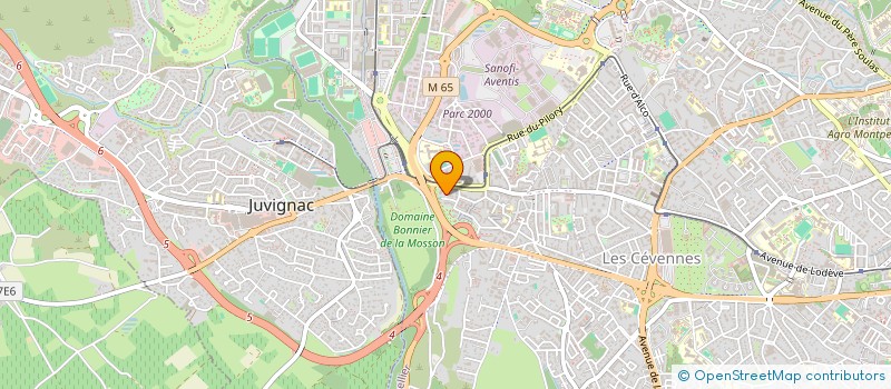 localisation de l'entreprise LE STUDIO PRESTIGE à MONTPELLIER