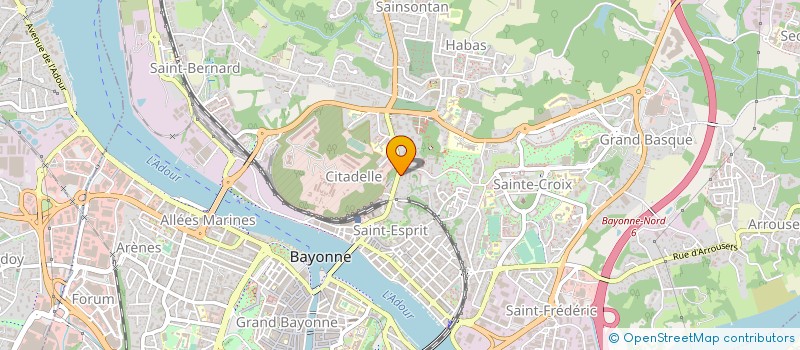 localisation de l'entreprise LE STUDIO TOKOYA à BAYONNE