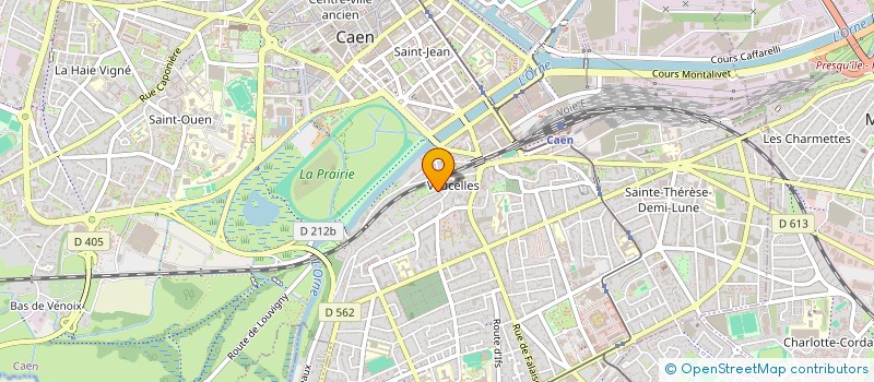 localisation de l'entreprise LE STUDIOPHORE à CAEN