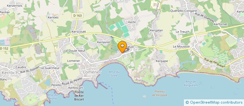 localisation de l'entreprise LE STUDIOZ à PLOEMEUR