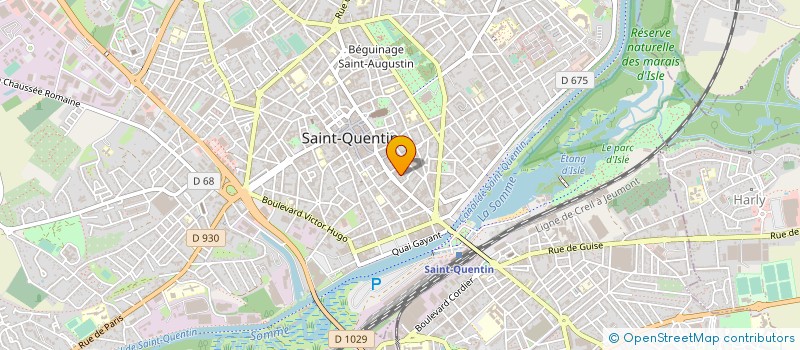 localisation de l'entreprise LE STYLE DE PANAME à SAINT QUENTIN