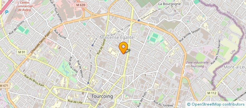 localisation de l'entreprise LE STYLO BULLE EDITIONS  TOURCOING