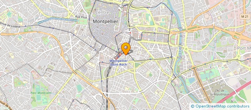 localisation de l'entreprise LE SUBSONIC à MONTPELLIER