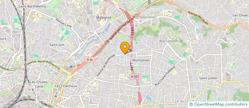 localisation de l'entreprise LE SUD  MARSEILLE