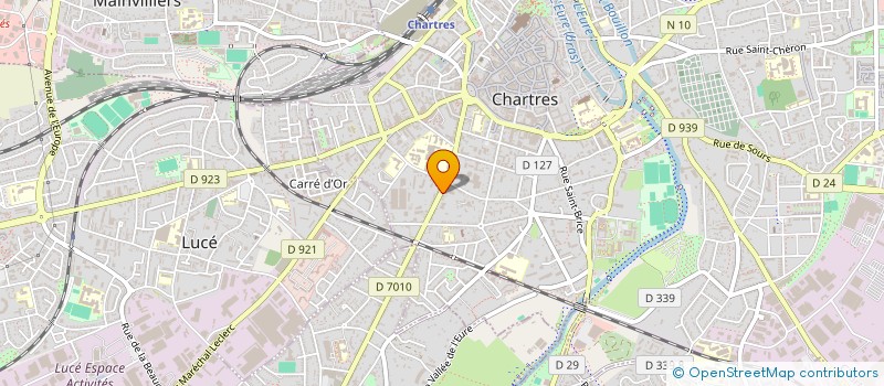 localisation de l'entreprise LE SUD à CHARTRES