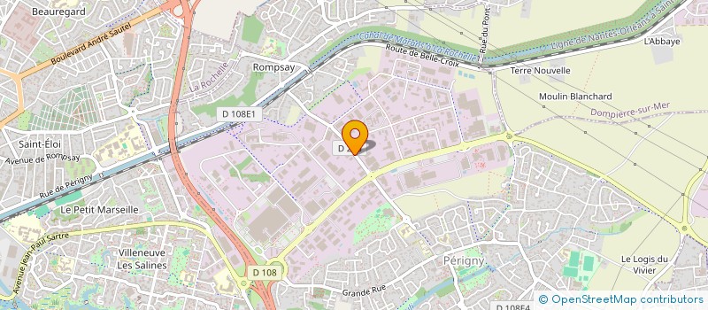 localisation de l'entreprise LE SUD  PERIGNY