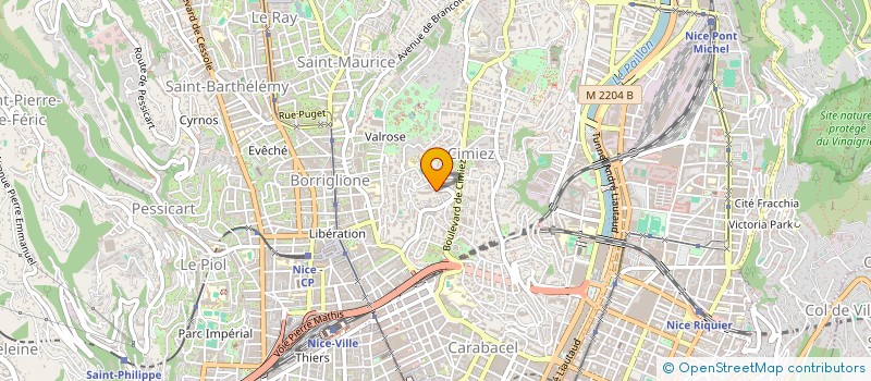 localisation de l'entreprise LE SUD à NICE