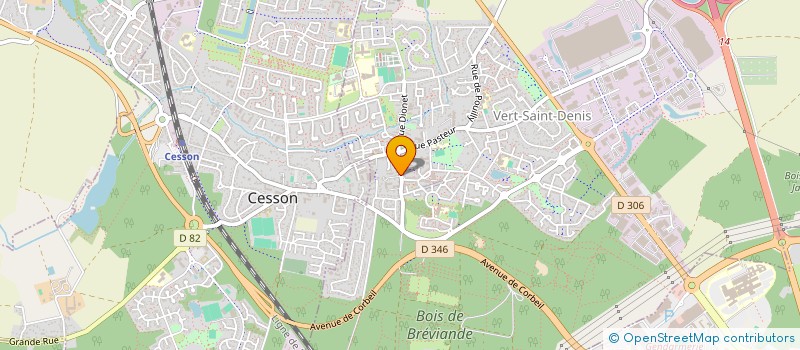 localisation de l'entreprise LE SUFREN à VERT-SAINT-DENIS