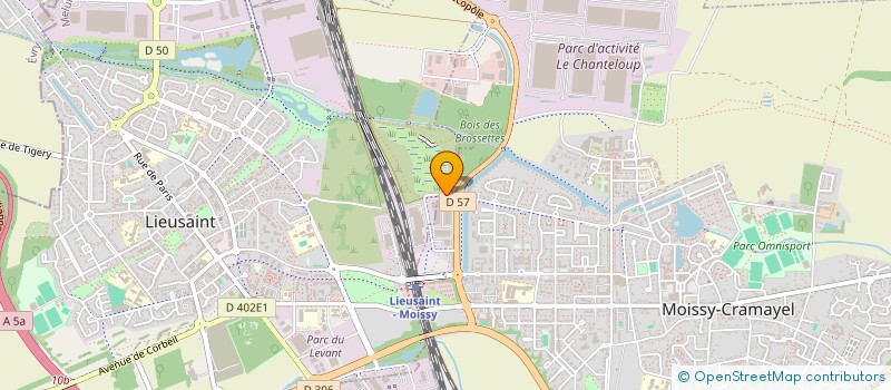 localisation de l'entreprise LE SUISSE  MOISSY-CRAMAYEL