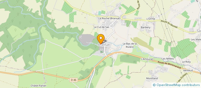 localisation de l'entreprise LE SUIVI PRO  BRANSAT