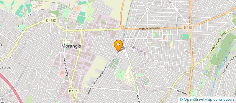 localisation de l'entreprise LE SULKY à MORANGIS