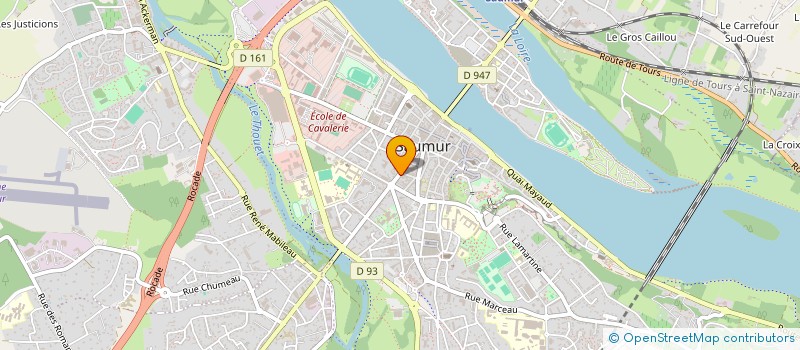 localisation de l'entreprise LE SULKY  SAUMUR