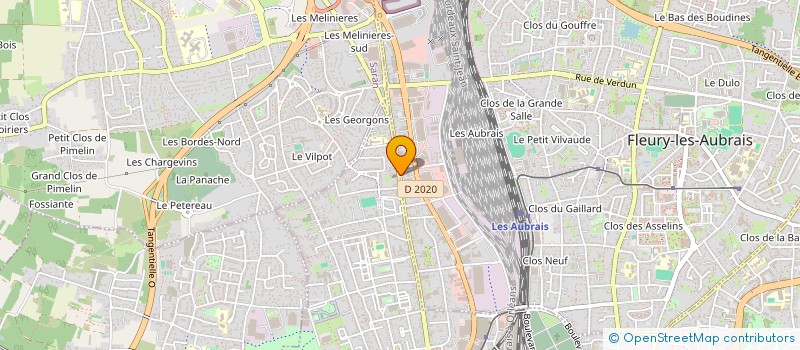 localisation de l'entreprise LE SULKY à FLEURY LES AUBRAIS