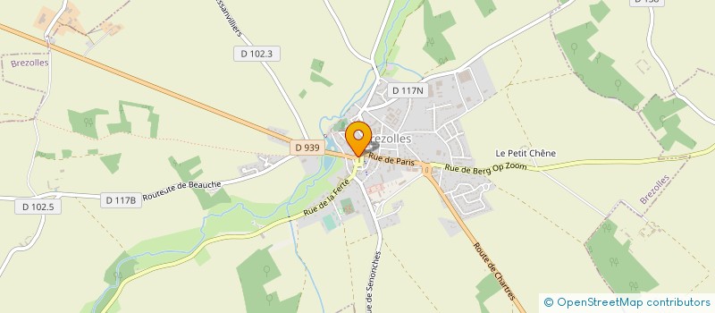 localisation de l'entreprise LE SULKY BAR à BREZOLLES