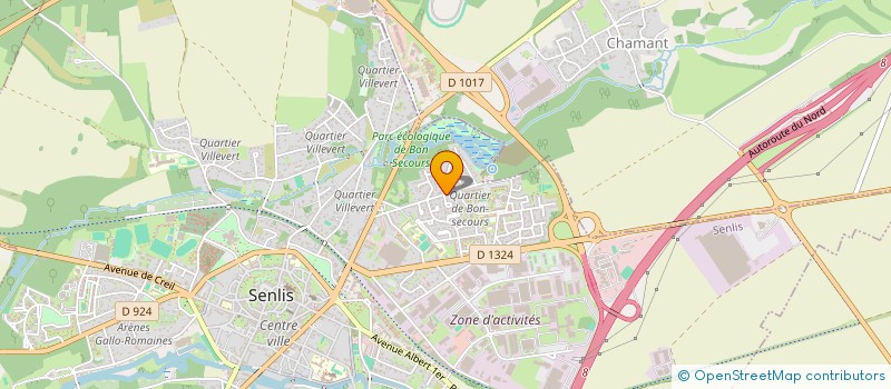 localisation de l'entreprise LE SULLY à SENLIS
