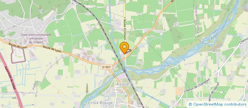 localisation de l'entreprise LE SULLY 84  ORANGE