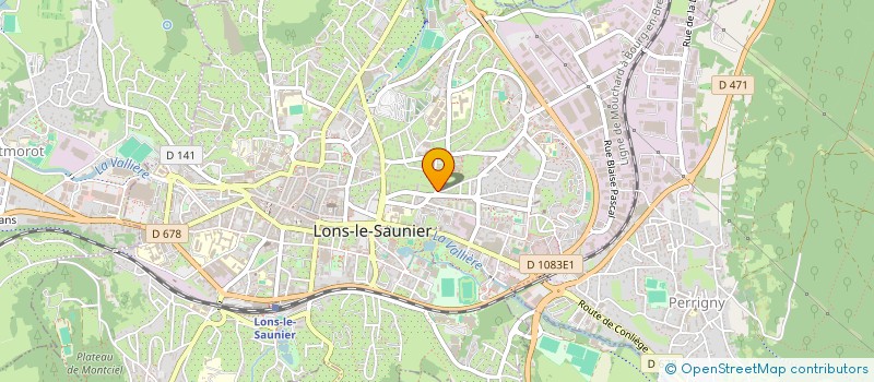 localisation de l'entreprise LE SULTAN à LONS-LE-SAUNIER