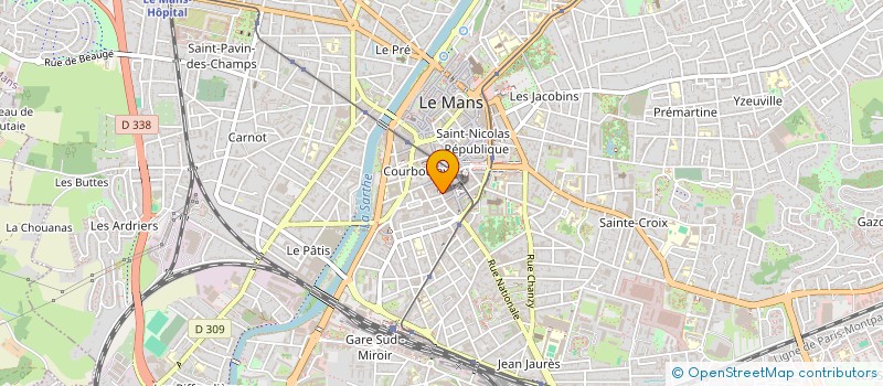localisation de l'entreprise LE SULTAN à LE MANS