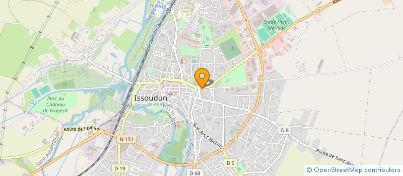 localisation de l'entreprise LE SULTAN à ISSOUDUN